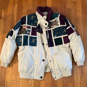 Vintage 80s IZZI Western cowboy Ski jacket